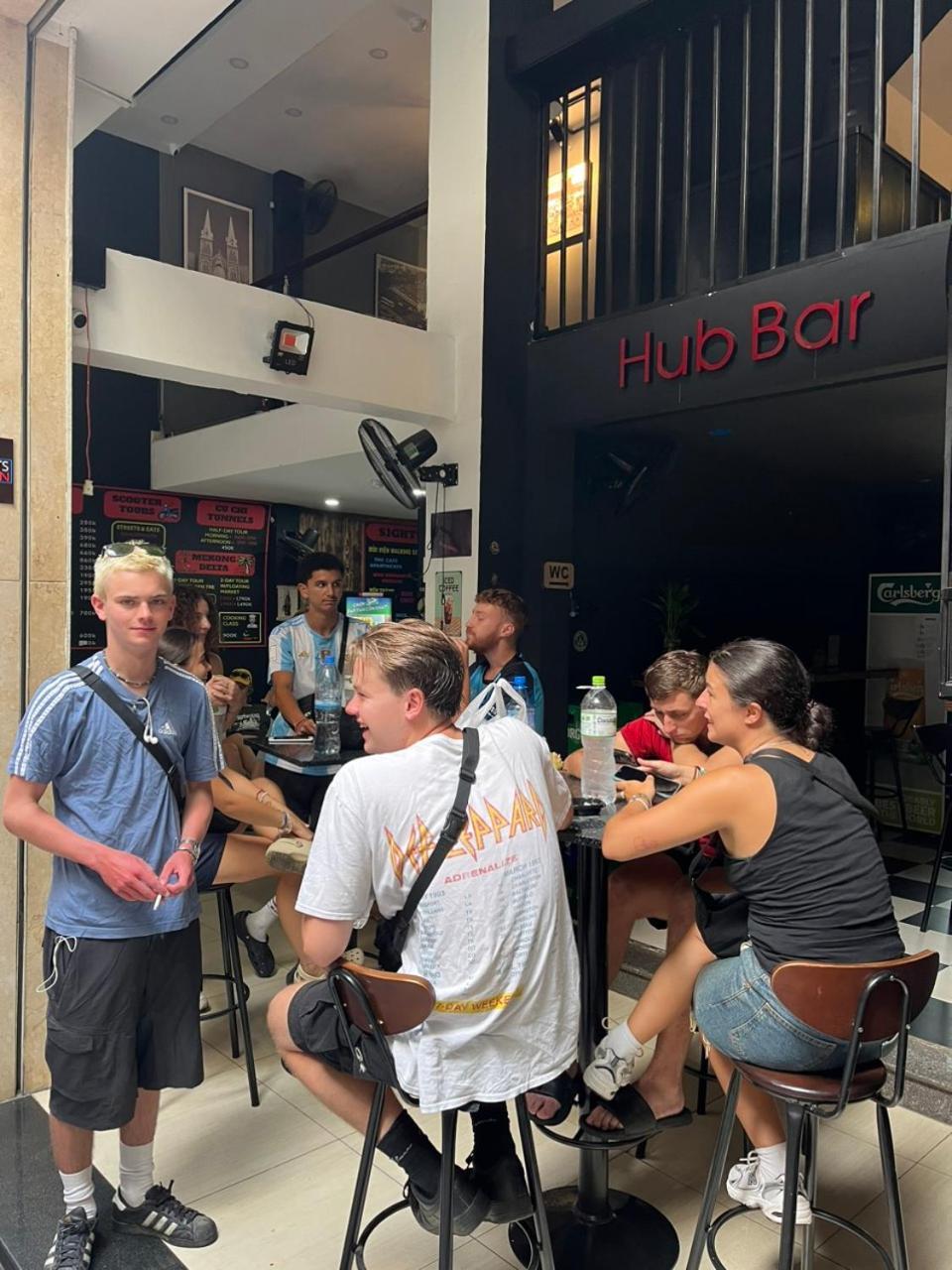 Saigon Hub Hostel Cidade de Ho Chi Minh Exterior foto