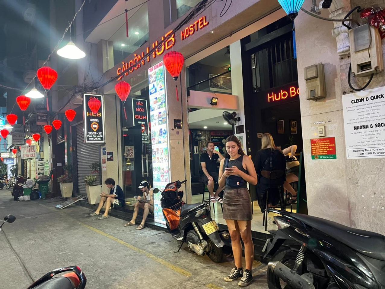 Saigon Hub Hostel Cidade de Ho Chi Minh Exterior foto